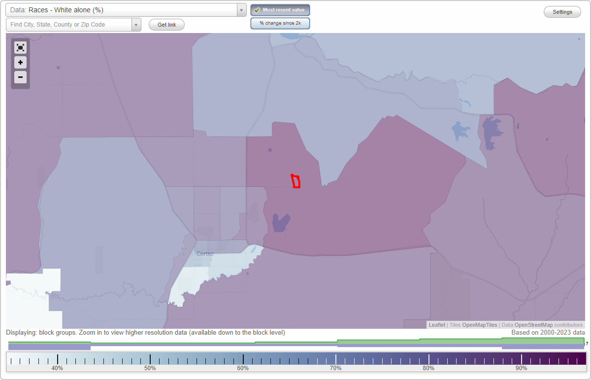 Races in Rocky Ford, Colorado (CO) White, Black, Hispanic, Asian. Ancestries, Foreignborn