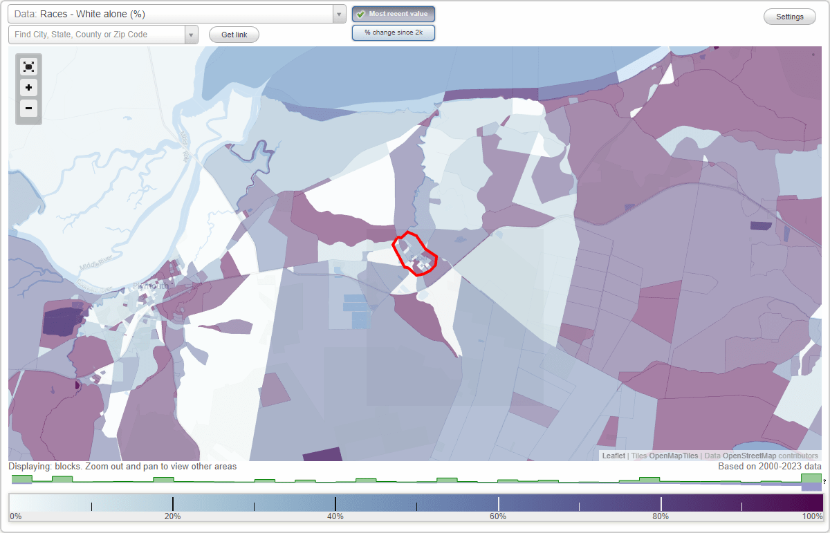 Races in Roper, North Carolina (NC) White, Black, Hispanic, Asian