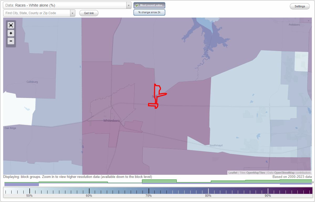 Races in Sadler, Texas (TX) White, Black, Hispanic, Asian. Ancestries