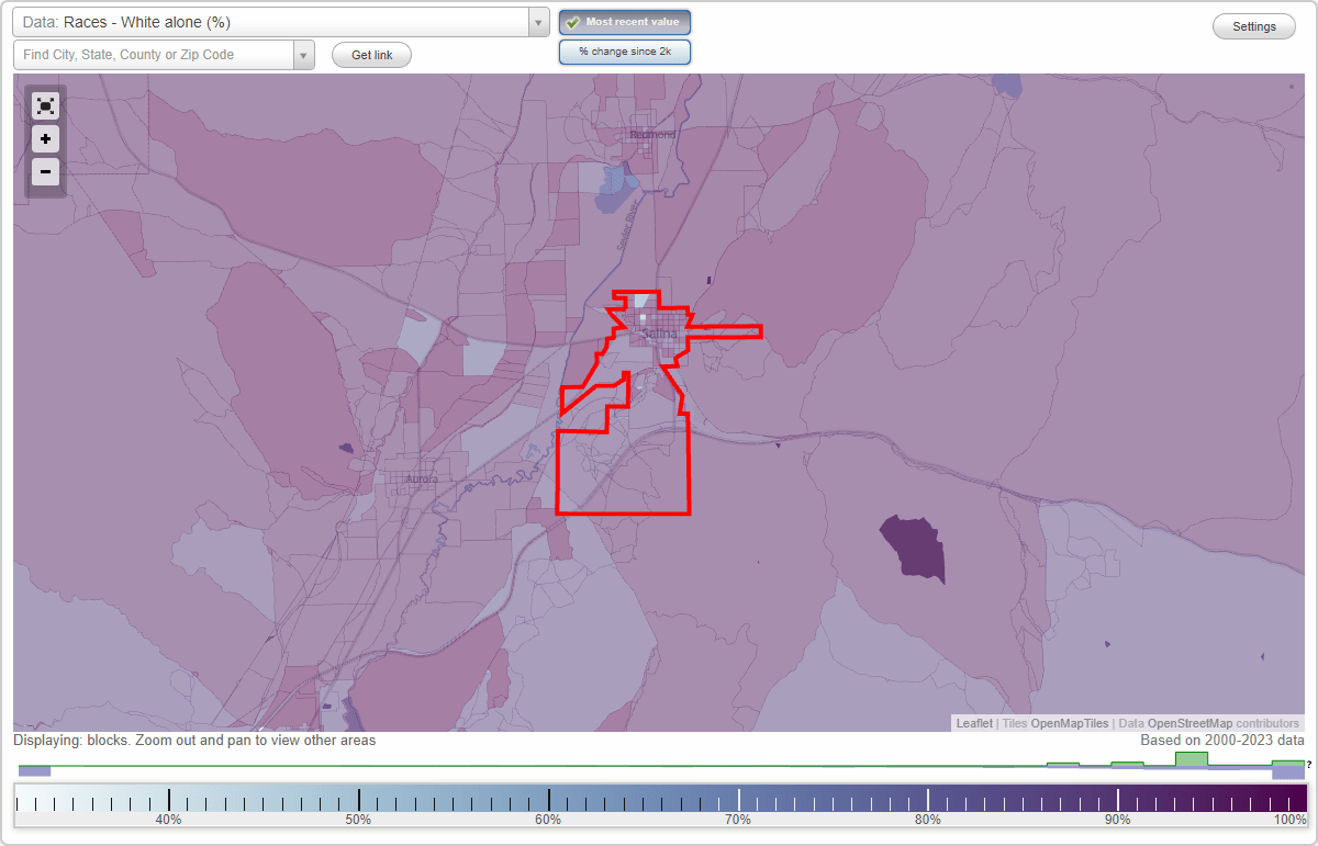 Races in Salina, Utah (UT) White, Black, Hispanic, Asian. Ancestries