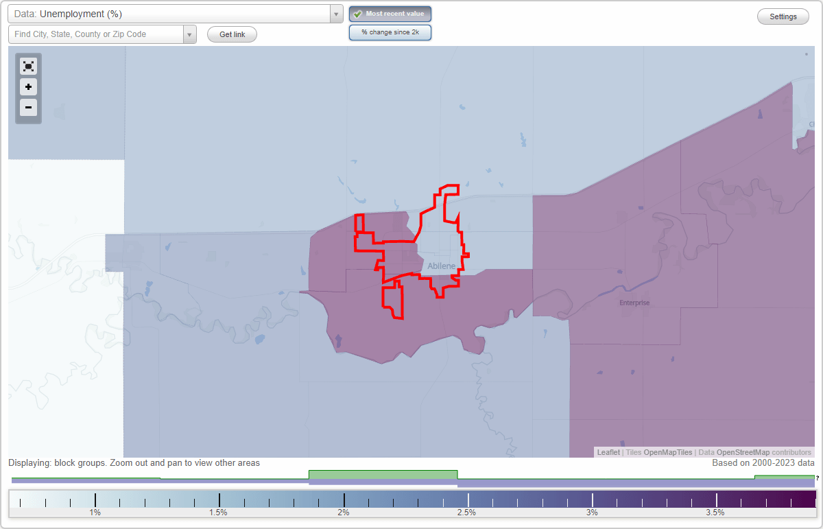 Work and Jobs in Abilene, Kansas (KS) Detailed Stats Occupations