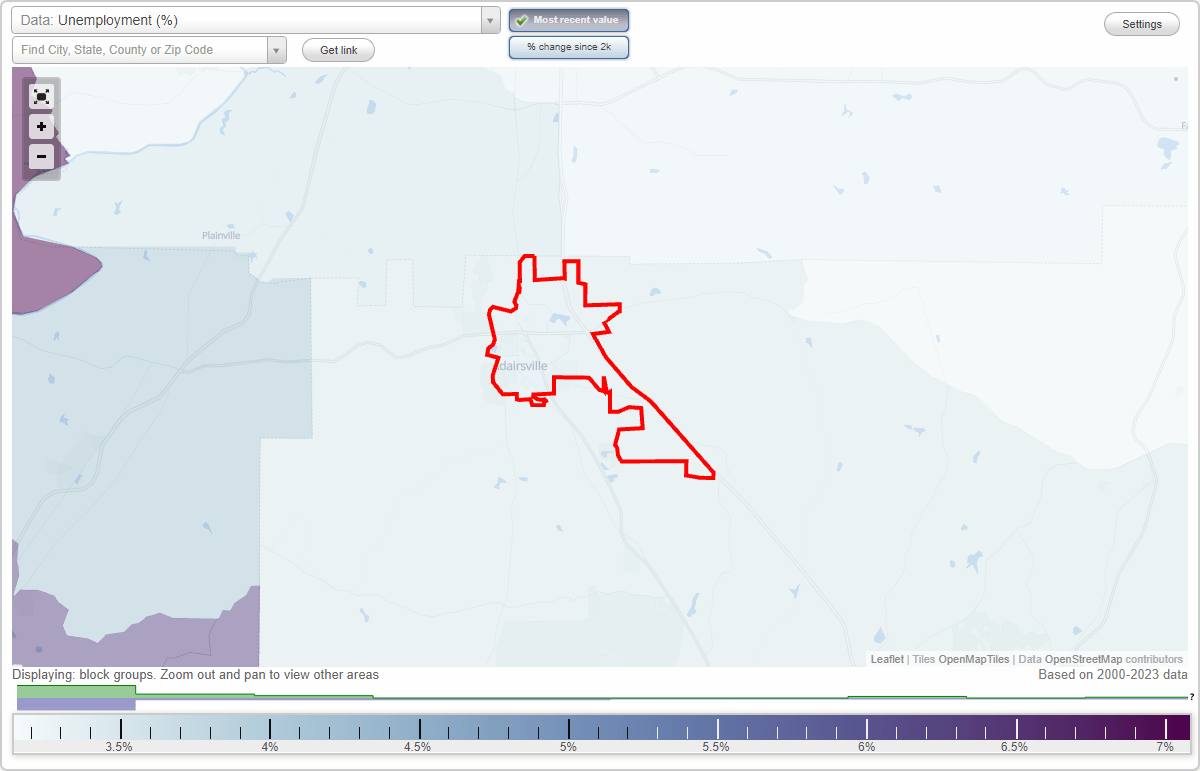 Work and Jobs in Adairsville, (GA) Detailed Stats Occupations