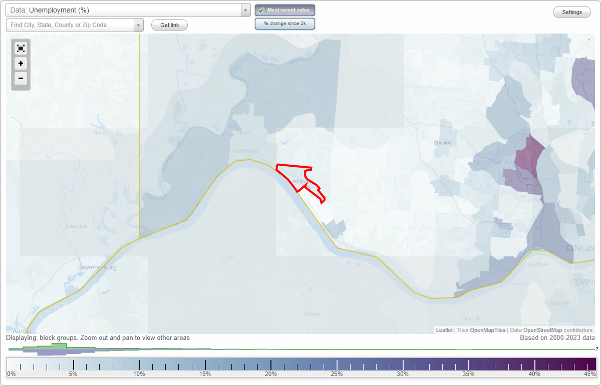 Work and Jobs in Addyston, Ohio (OH) Detailed Stats Occupations