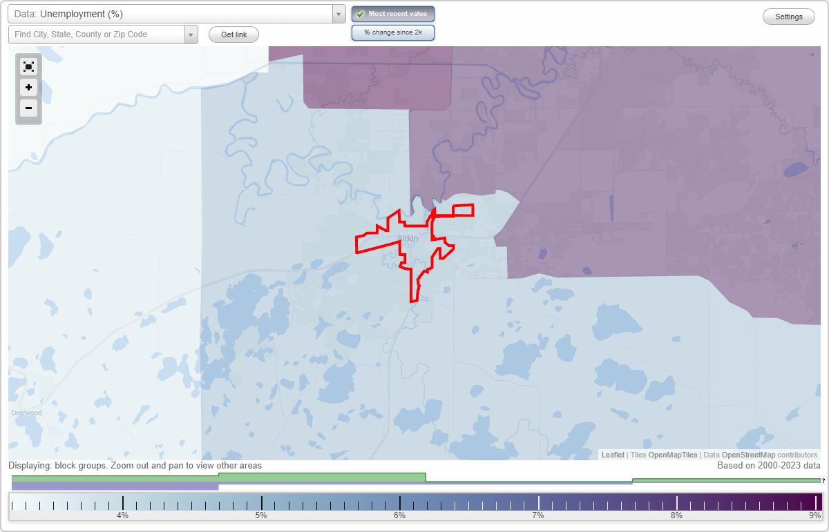 Work and Jobs in Aitkin, Minnesota (MN) Detailed Stats Occupations