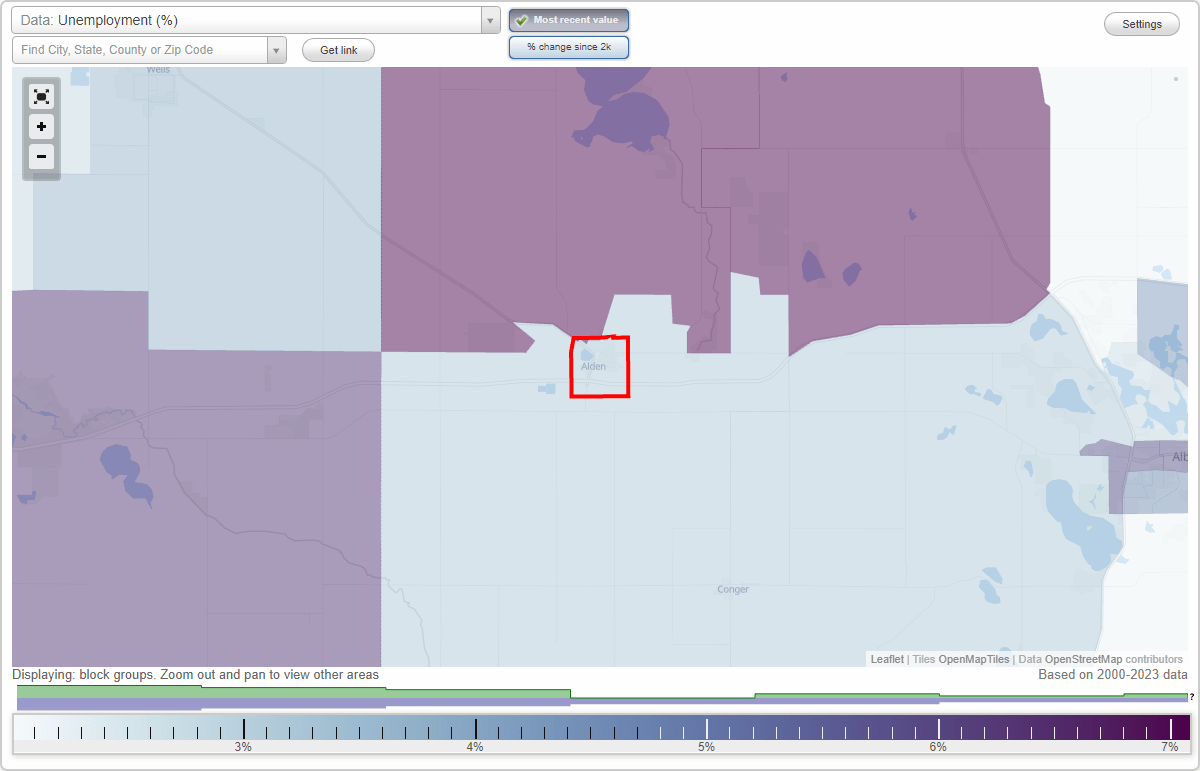 Work and Jobs in Alden, Minnesota (MN) Detailed Stats Occupations