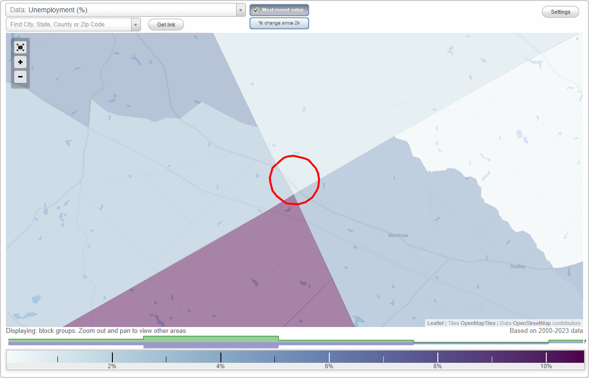 Work and Jobs in Allentown, (GA) Detailed Stats Occupations
