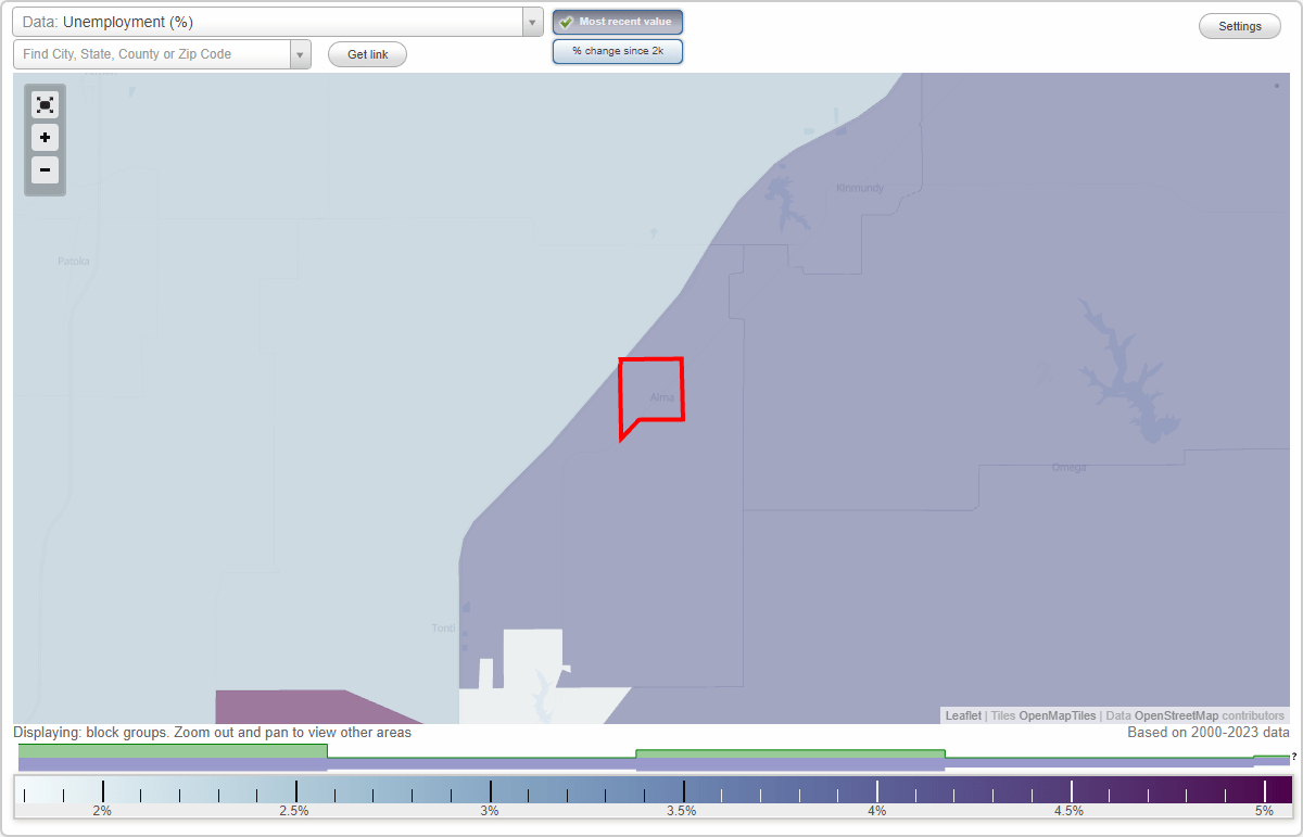 Work and Jobs in Alma, Illinois (IL) Detailed Stats Occupations