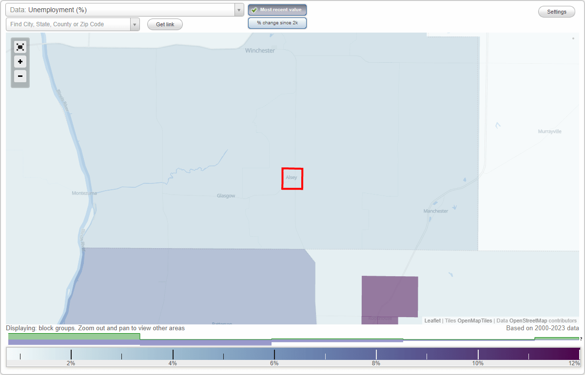 Work and Jobs in Alsey, Illinois (IL) Detailed Stats Occupations