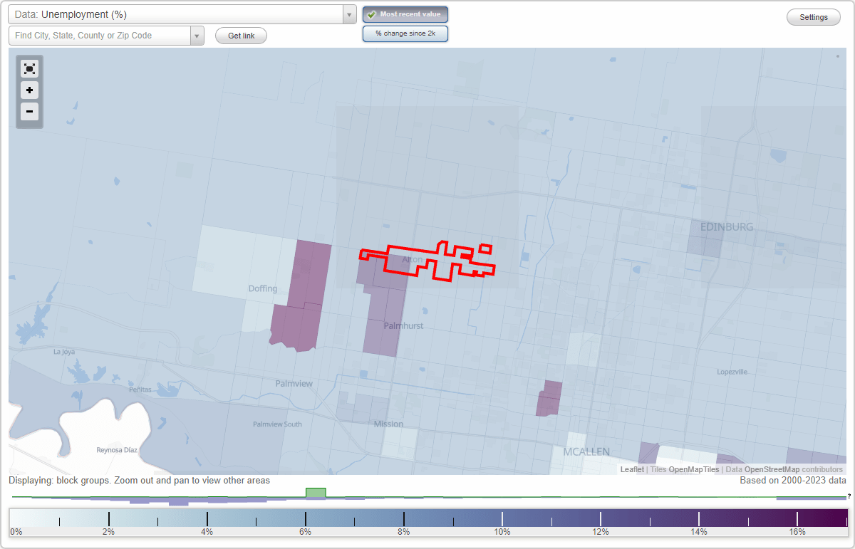 Work and Jobs in Alton, Texas (TX) Detailed Stats Occupations, Industries, Unemployment