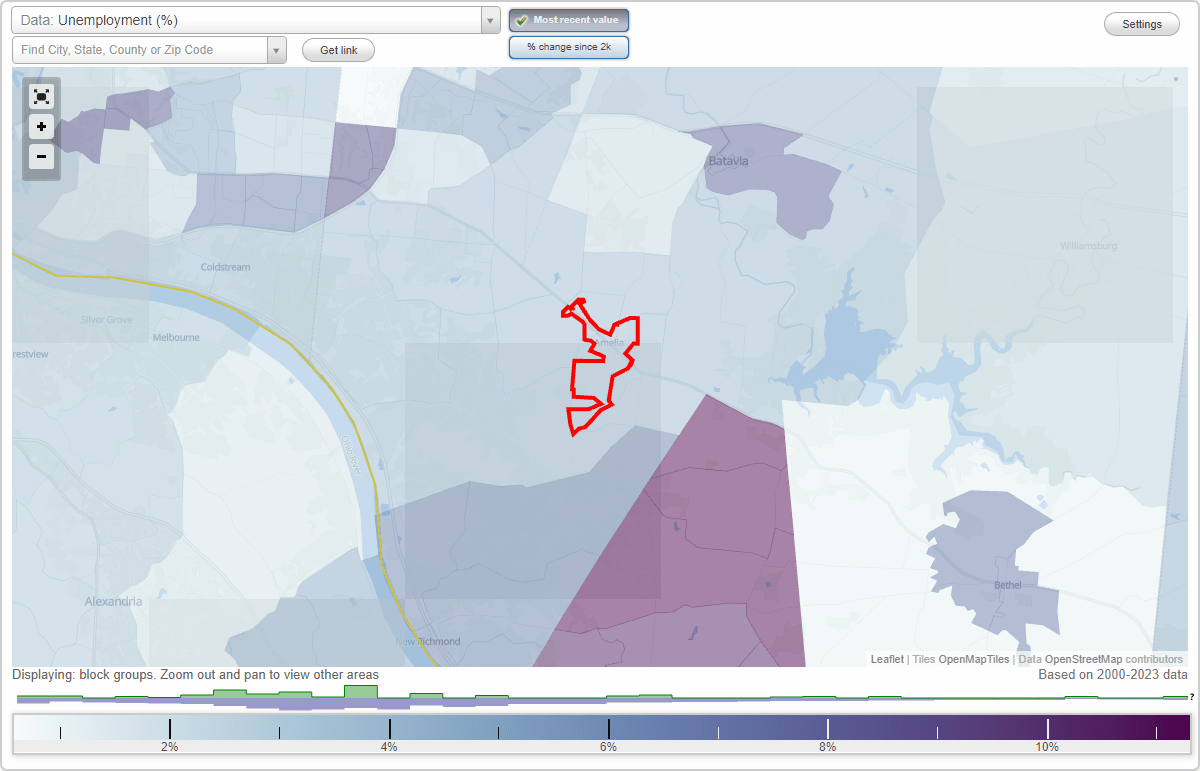 Work and Jobs in Amelia, Ohio (OH) Detailed Stats Occupations, Industries, Unemployment