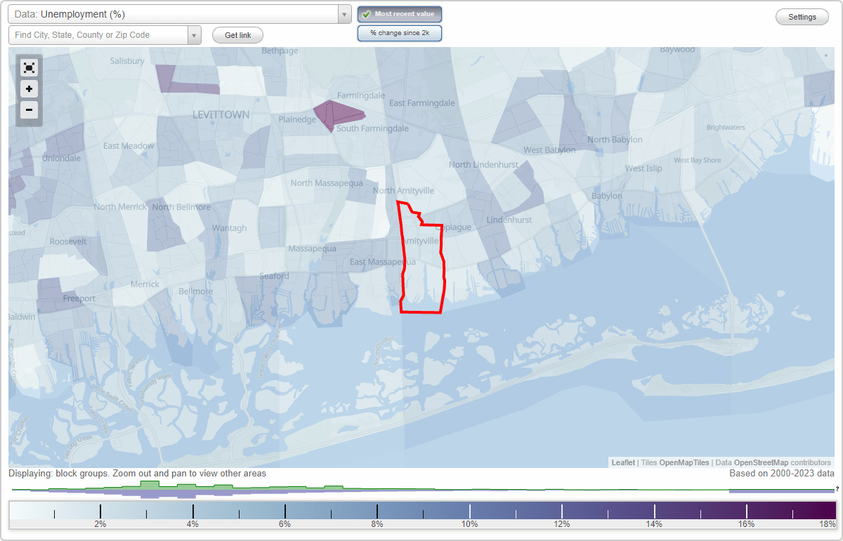 Work and Jobs in Amityville, New York (NY) Detailed Stats Occupations
