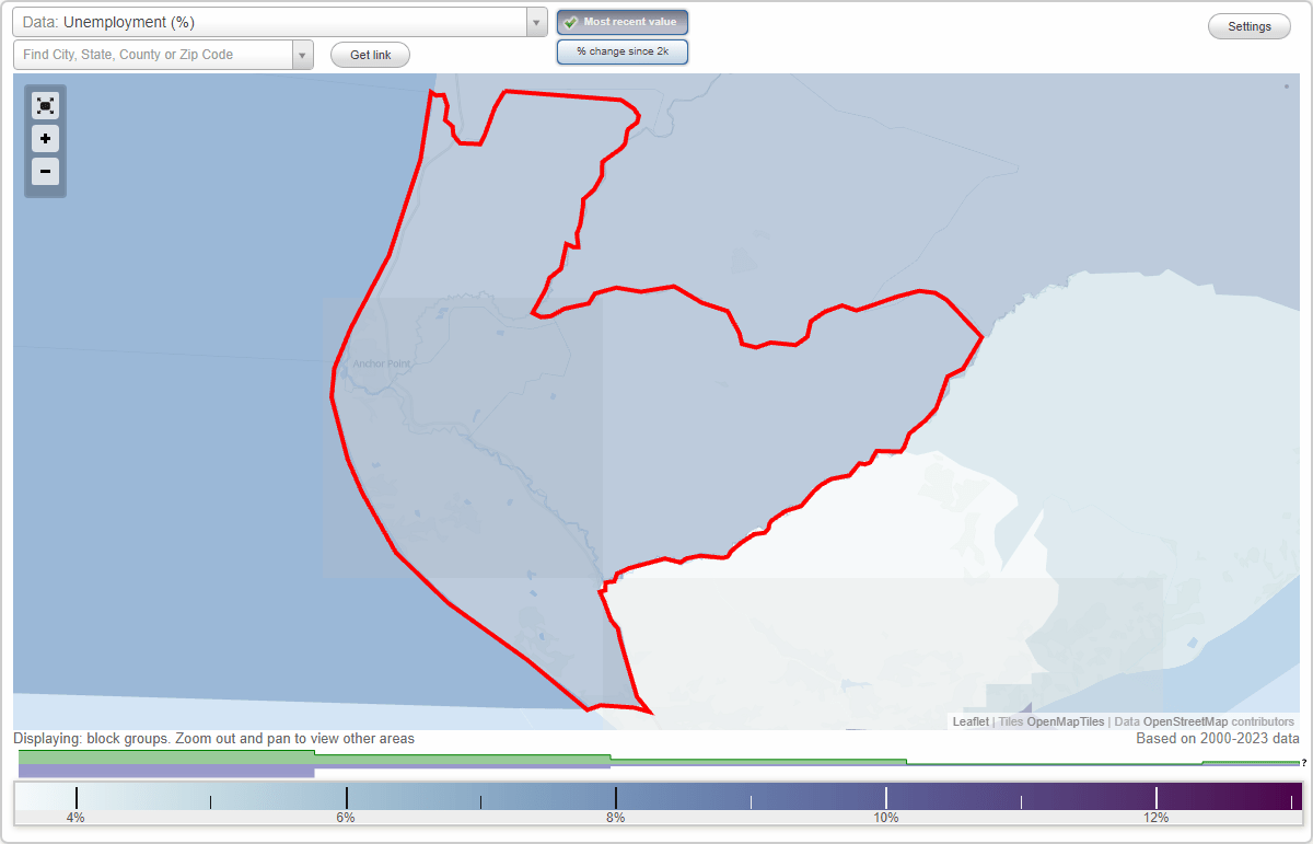Work and Jobs in Anchor Point, Alaska (AK) Detailed Stats Occupations