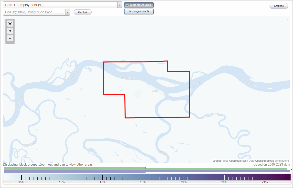 Work and Jobs in Aniak, Alaska (AK) Detailed Stats Occupations