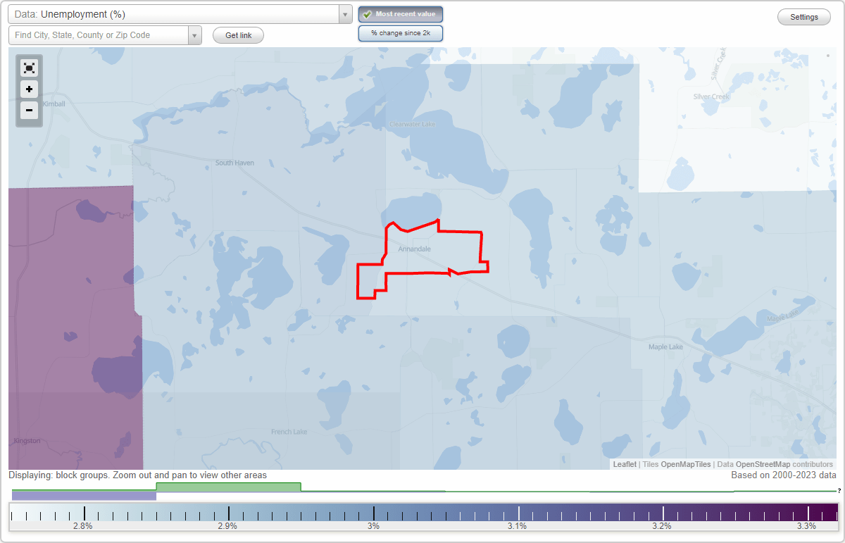 Work and Jobs in Annandale, Minnesota (MN) Detailed Stats Occupations