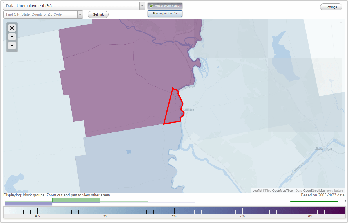 Work and Jobs in Anson, Maine (ME) Detailed Stats Occupations
