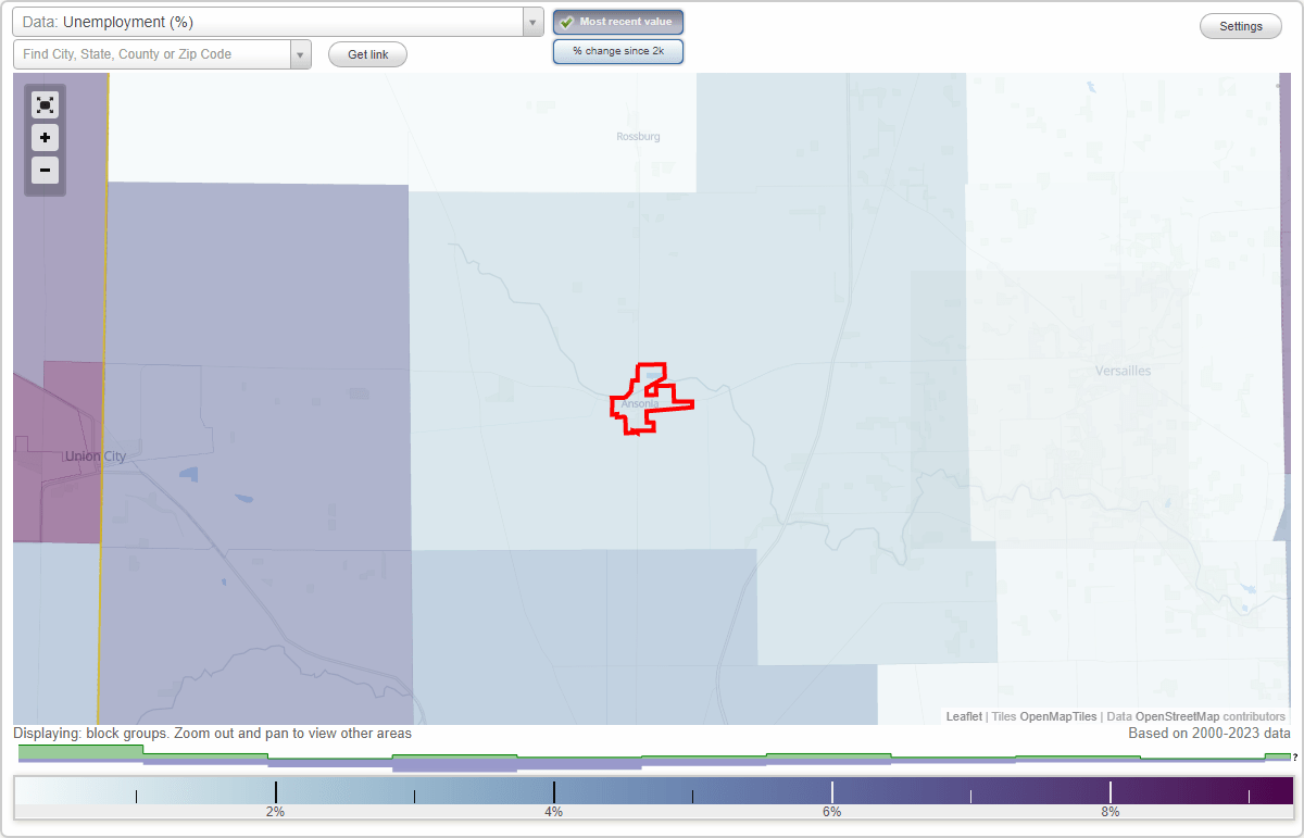 Work and Jobs in Ansonia, Ohio (OH) Detailed Stats Occupations, Industries, Unemployment
