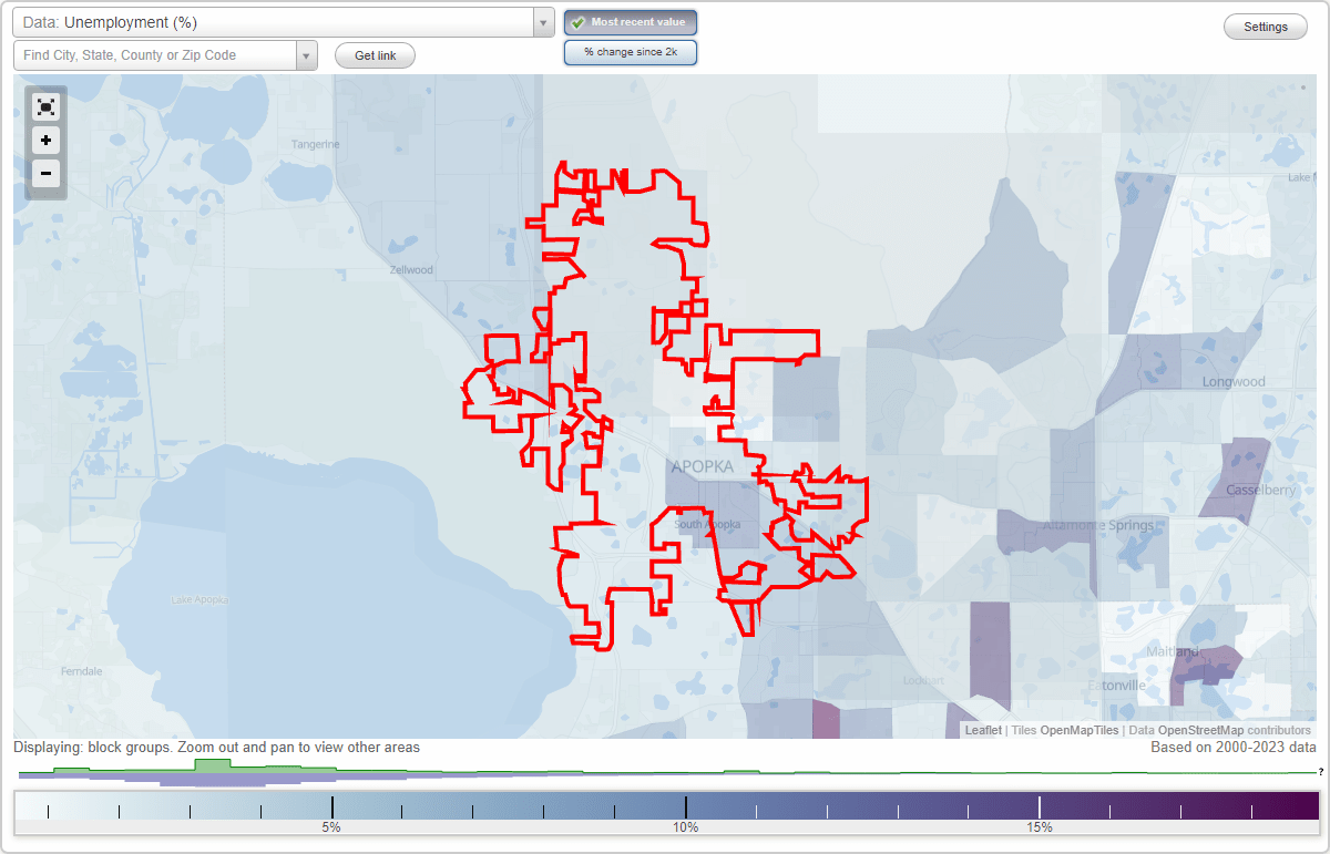Work and Jobs in Apopka, Florida (FL) Detailed Stats Occupations