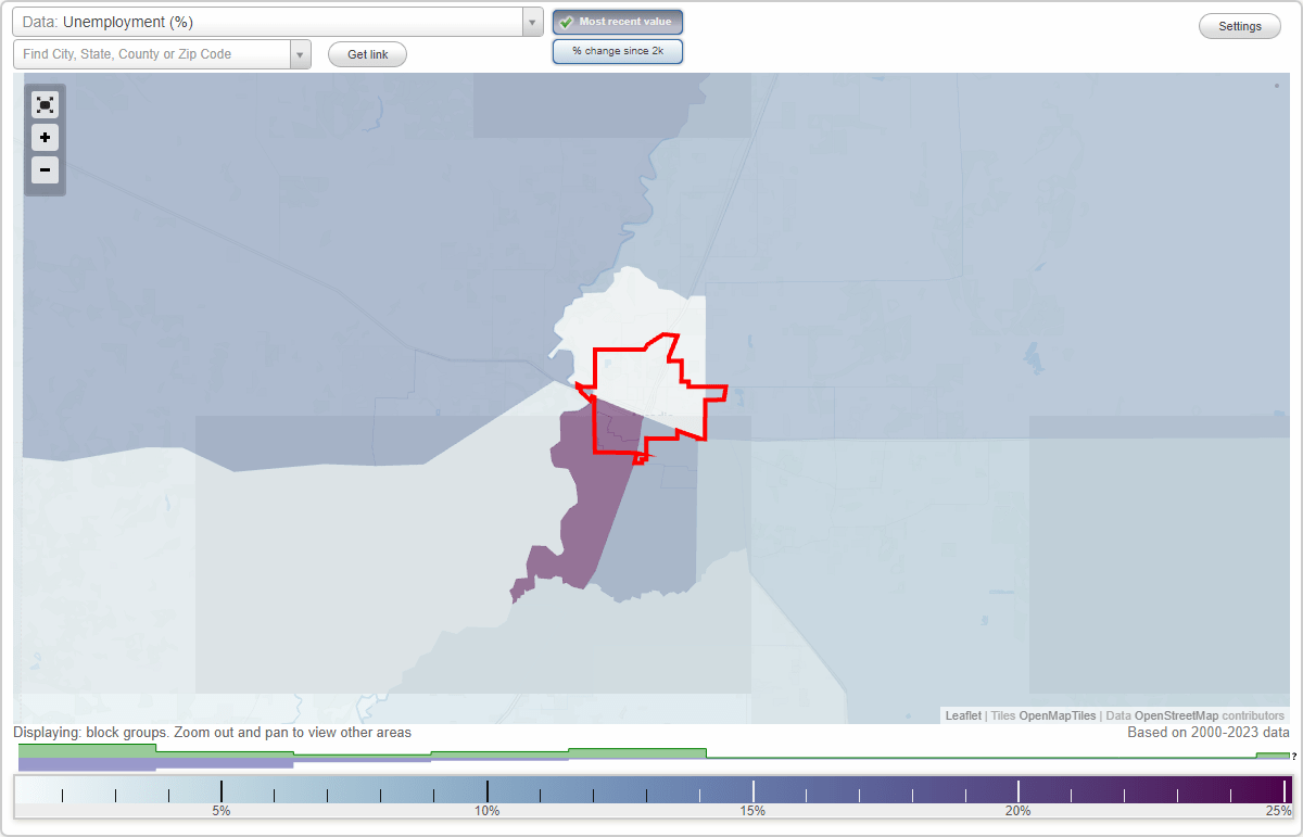 Work and Jobs in Arcadia, Florida (FL) Detailed Stats Occupations