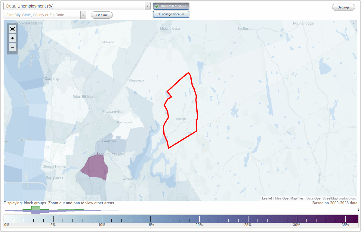 Work and Jobs in Armonk, New York (NY) Detailed Stats Occupations
