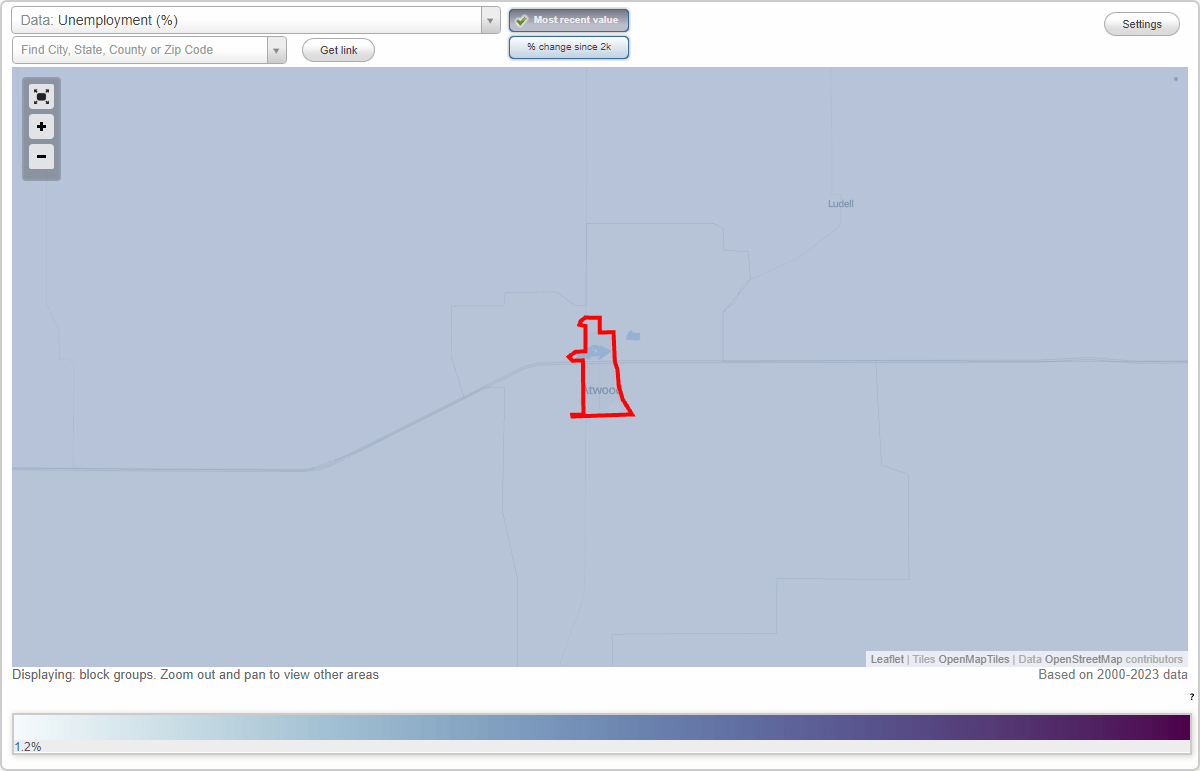 Work and Jobs in Atwood, Kansas (KS) Detailed Stats Occupations, Industries, Unemployment