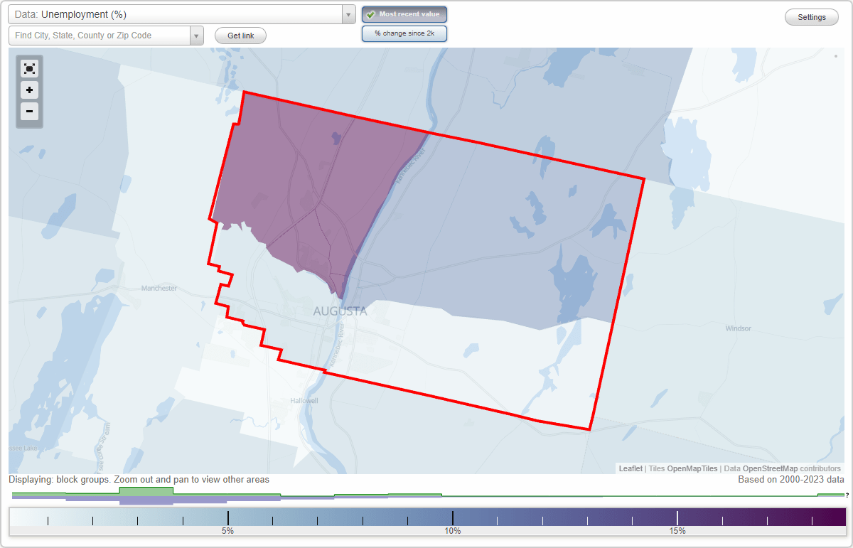 Work and Jobs in Augusta, Maine (ME) Detailed Stats Occupations