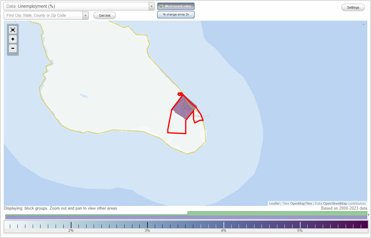 Work and Jobs in Avalon, California (CA) Detailed Stats Occupations