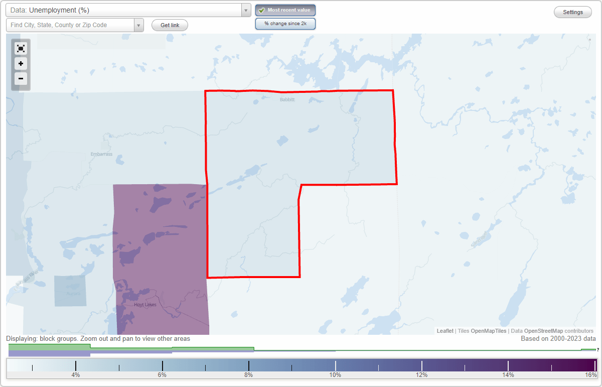 Work and Jobs in Babbitt, Minnesota (MN) Detailed Stats Occupations