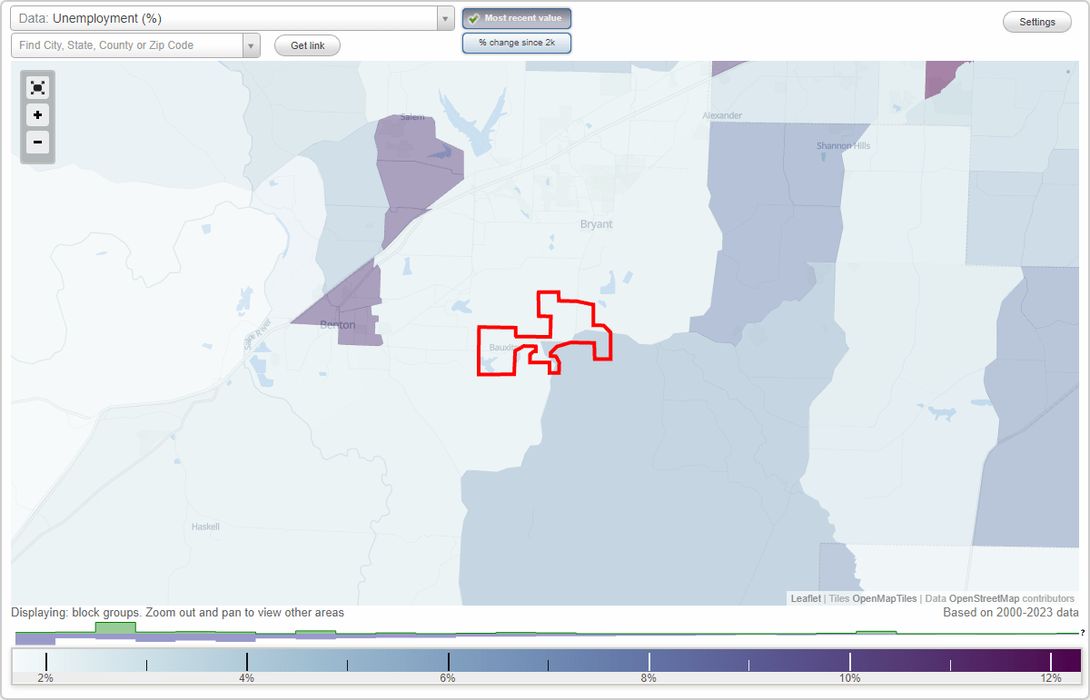 Work and Jobs in Bauxite, Arkansas (AR) Detailed Stats Occupations