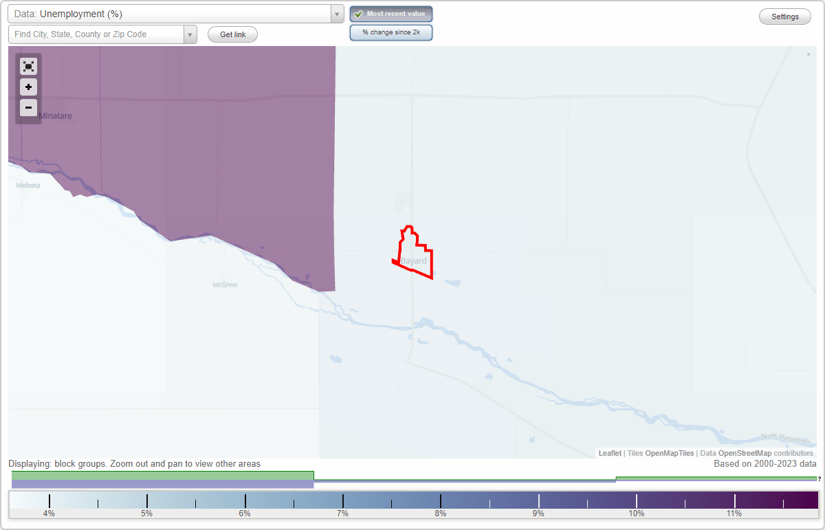 Work and Jobs in Bayard, Nebraska (NE) Detailed Stats Occupations