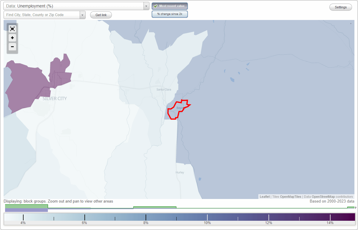 Work and Jobs in Bayard, New Mexico (NM) Detailed Stats Occupations