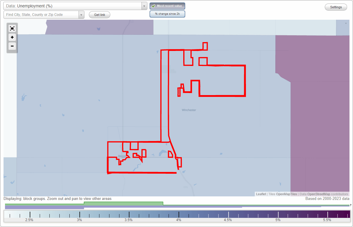 Work and Jobs in Beggs, Oklahoma (OK) Detailed Stats Occupations, Industries, Unemployment