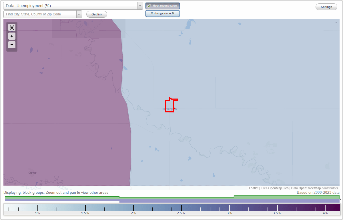 Work and Jobs in Bennington, Kansas (KS) Detailed Stats Occupations, Industries, Unemployment