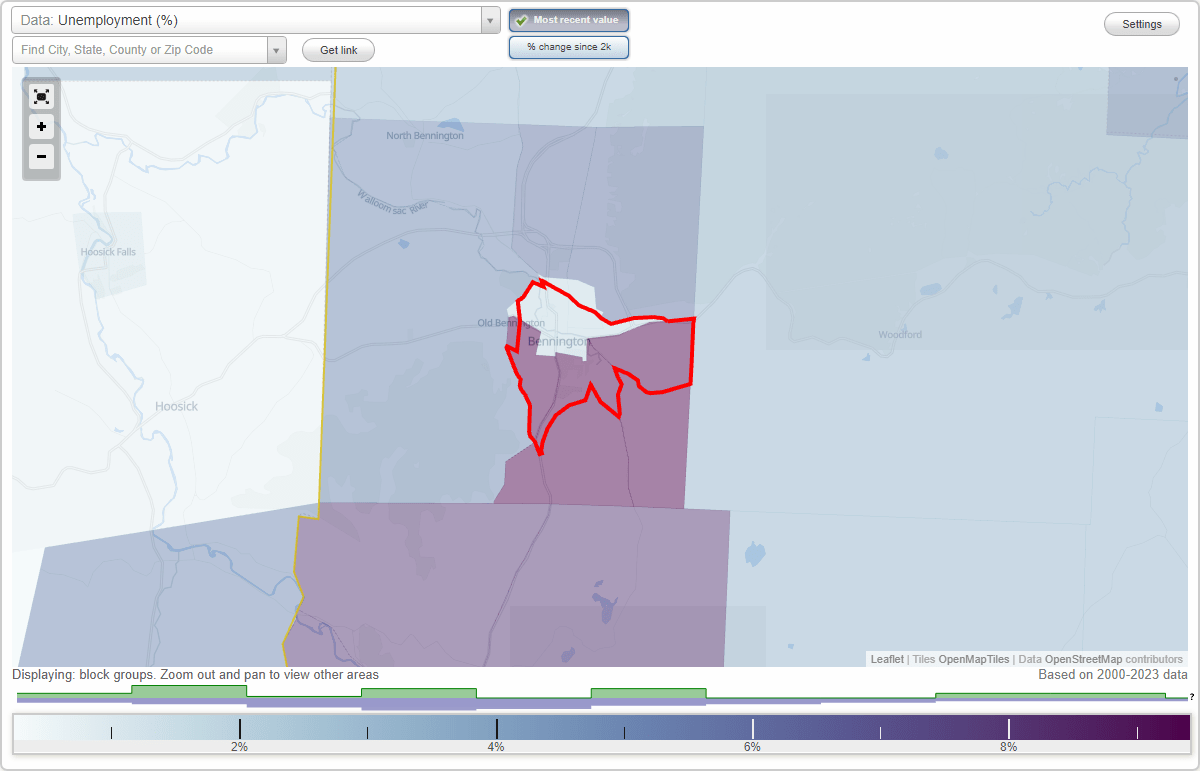Work and Jobs in Bennington, Vermont (VT) Detailed Stats Occupations, Industries, Unemployment