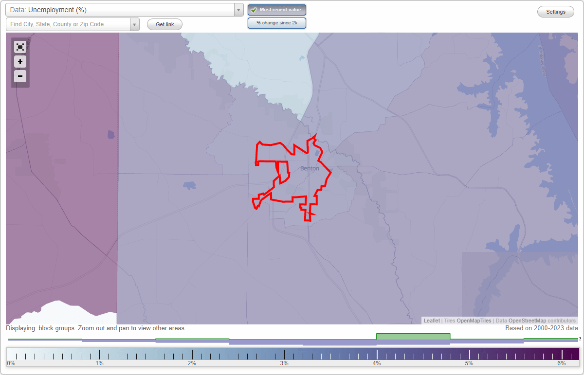 Work and Jobs in Benton, Kentucky (KY) Detailed Stats Occupations