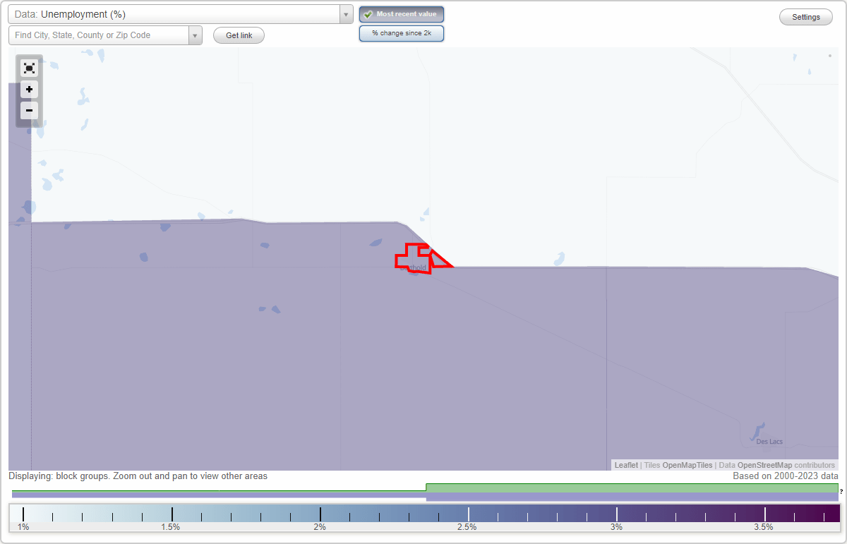 Work and Jobs in Berthold, North Dakota (ND) Detailed Stats