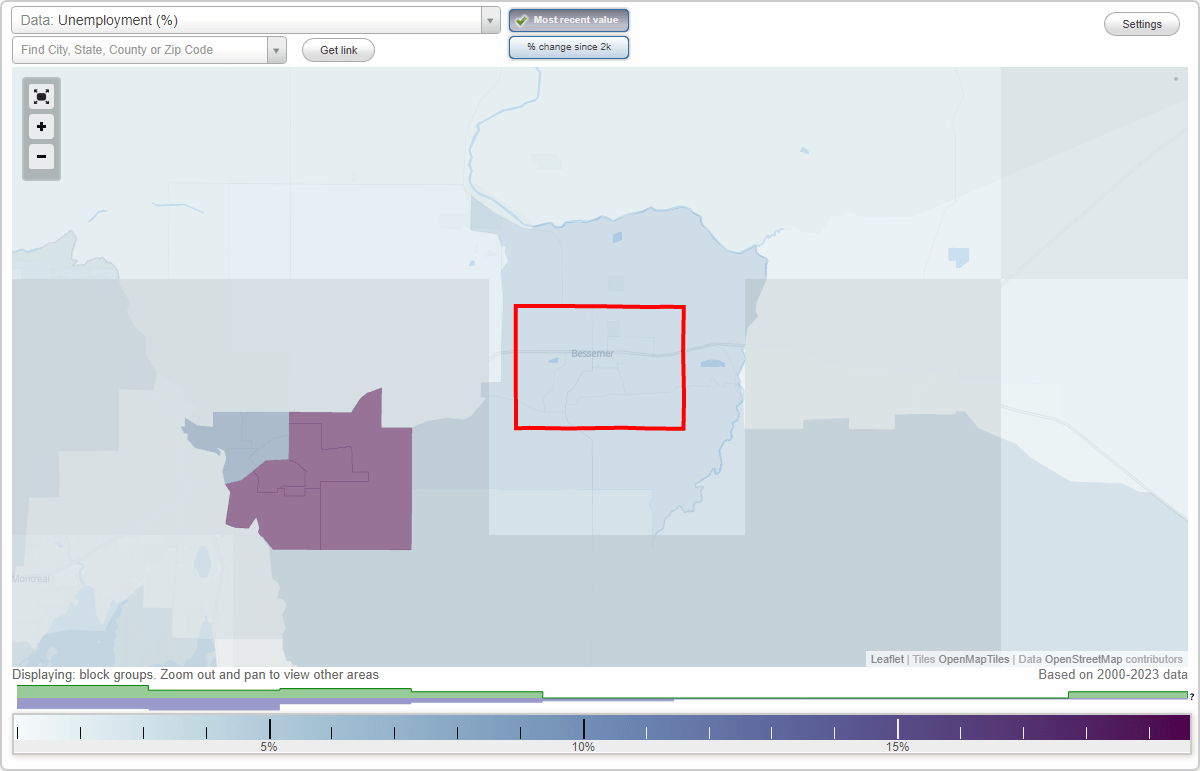 Work and Jobs in Bessemer, Michigan (MI) Detailed Stats Occupations