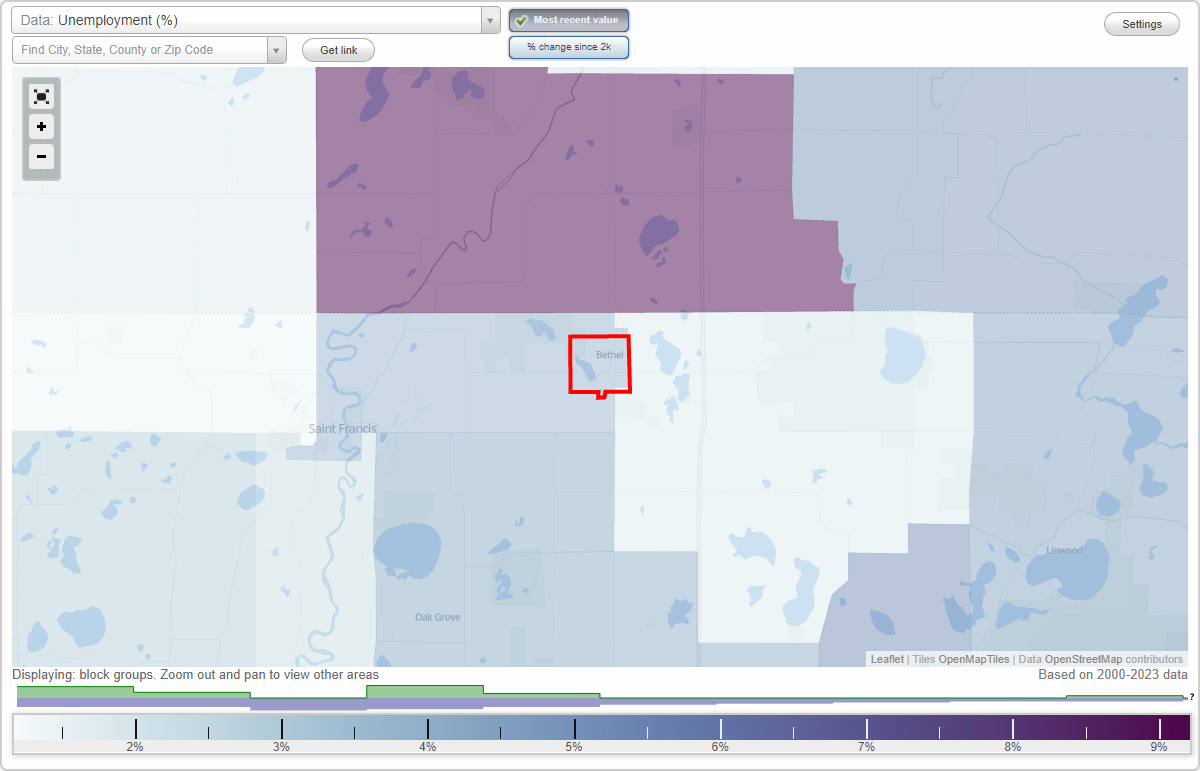 Work and Jobs in Bethel, Minnesota (MN) Detailed Stats Occupations