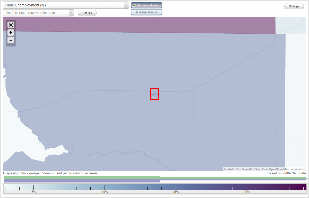 Work and Jobs in Big Wells, Texas (TX) Detailed Stats Occupations
