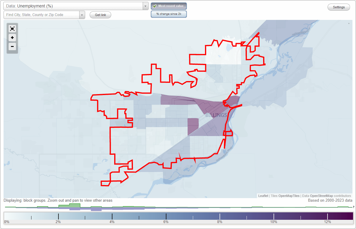 Work and Jobs in Billings, Montana (MT) Detailed Stats Occupations
