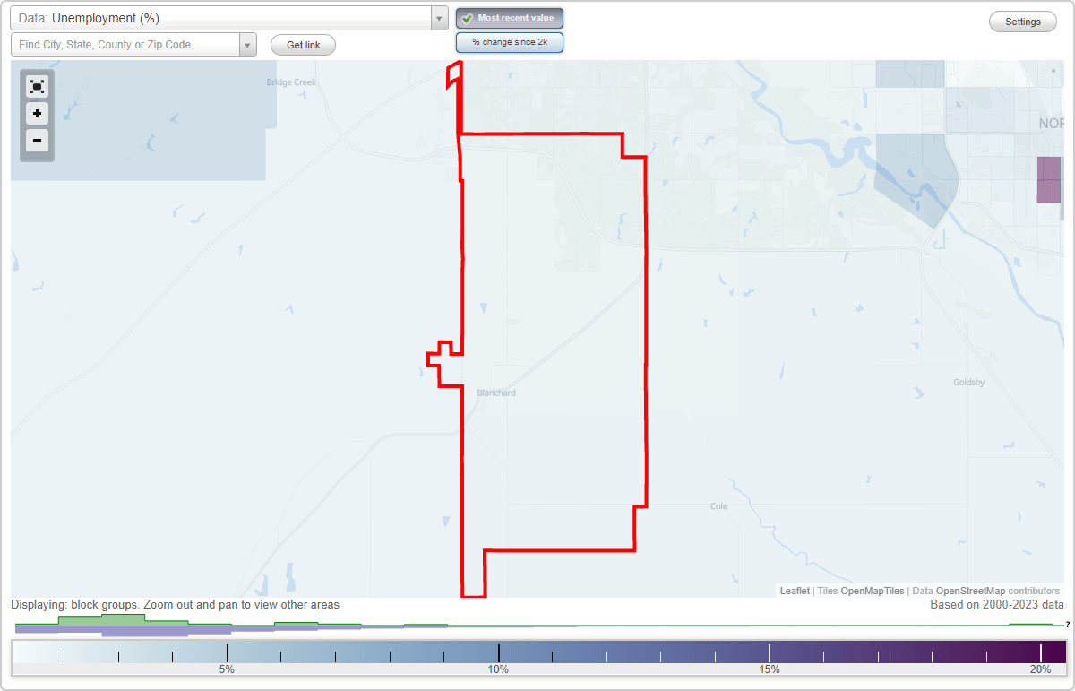 Work and Jobs in Blanchard, Oklahoma (OK) Detailed Stats Occupations