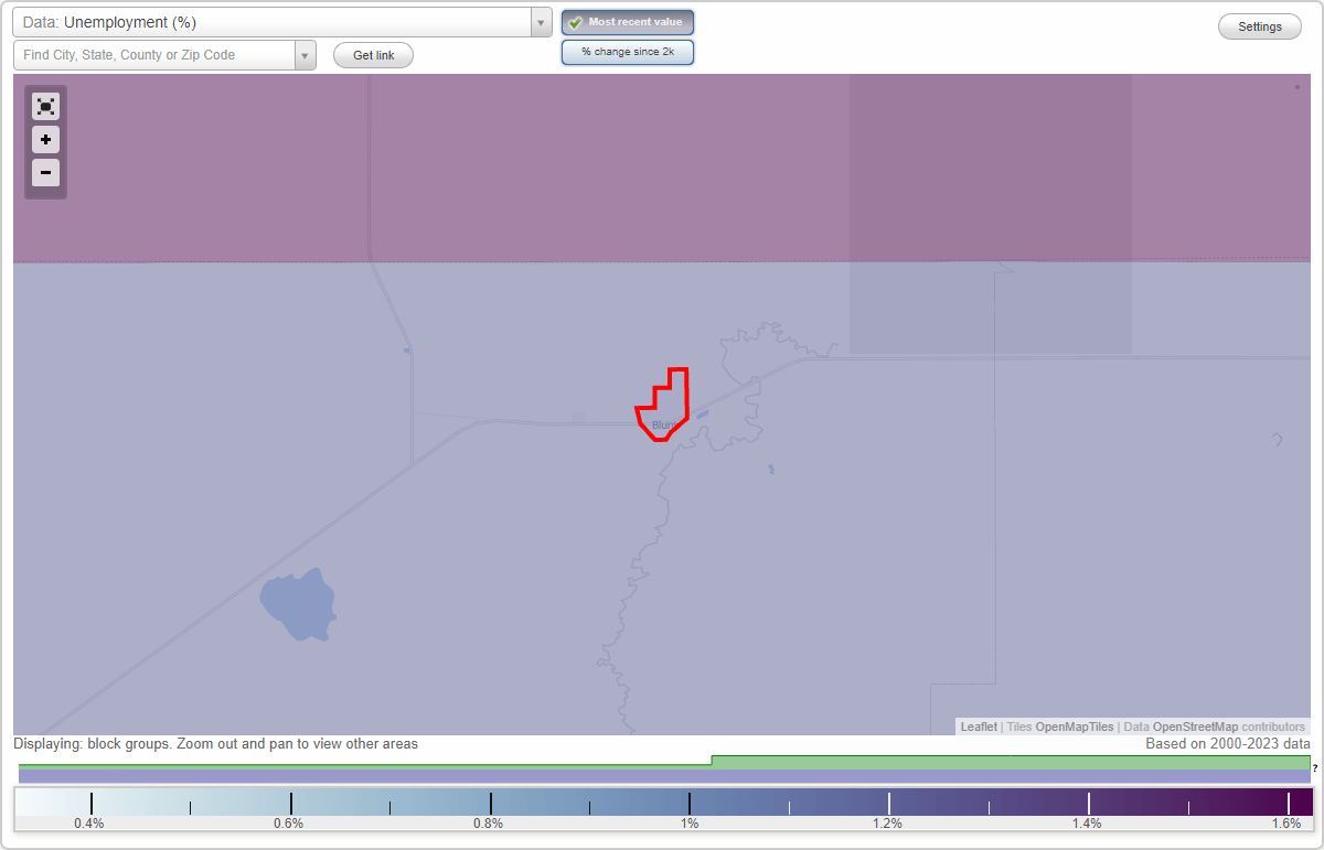Work and Jobs in Blunt, South Dakota (SD) Detailed Stats Occupations