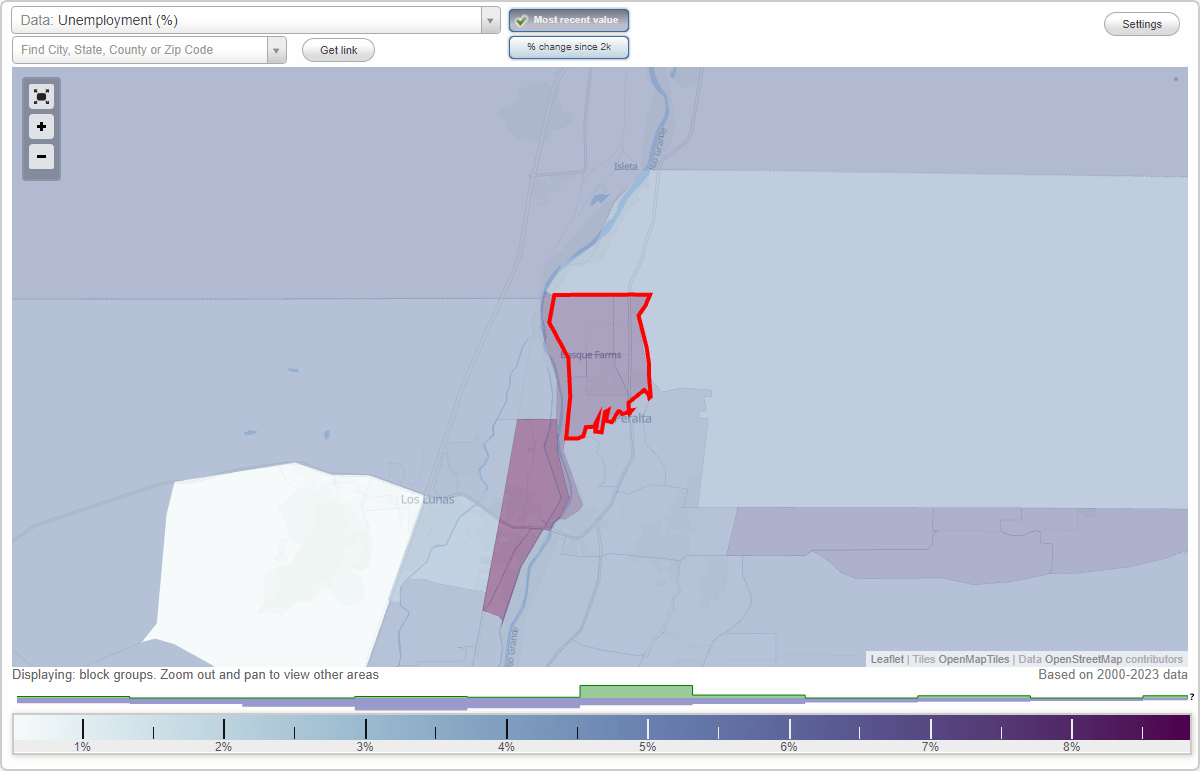 Work and Jobs in Bosque Farms, New Mexico (NM) Detailed Stats Occupations, Industries