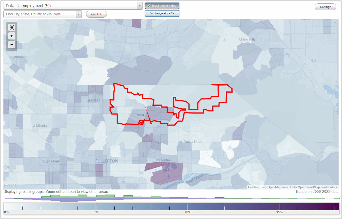 Work and Jobs in Brea, California (CA) Detailed Stats Occupations