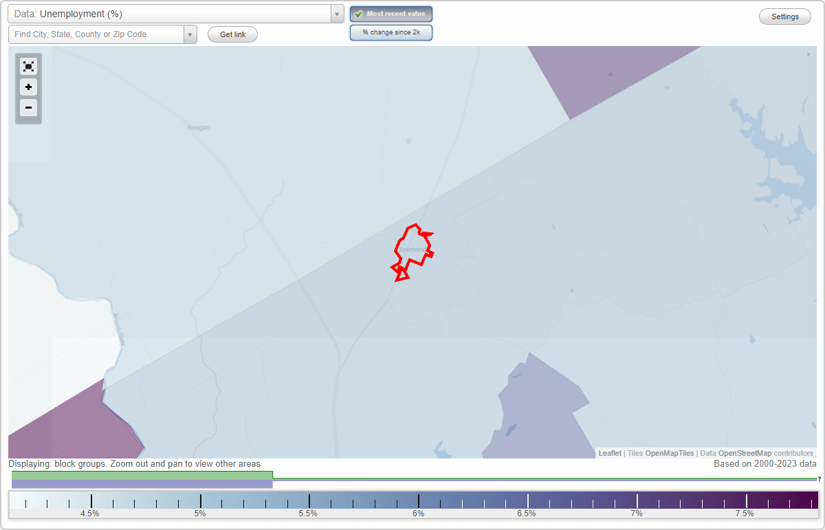 Work and Jobs in Bremond, Texas (TX) Detailed Stats Occupations