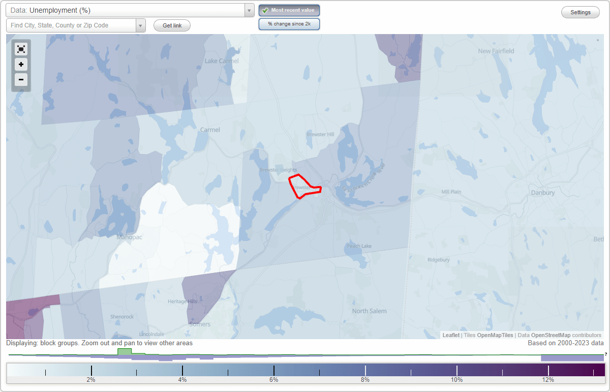 Work and Jobs in Brewster, New York (NY) Detailed Stats Occupations