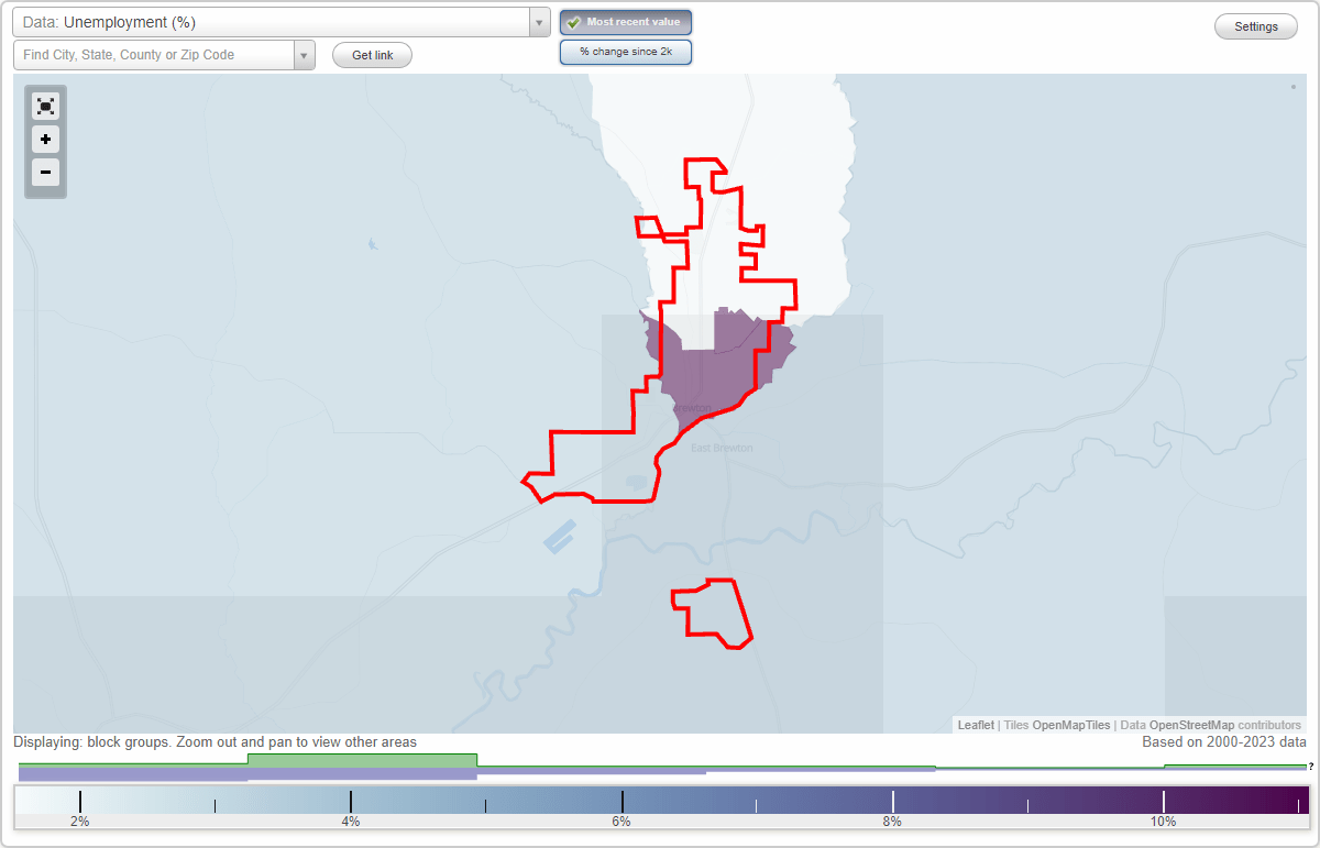 Work and Jobs in Brewton, Alabama (AL) Detailed Stats Occupations