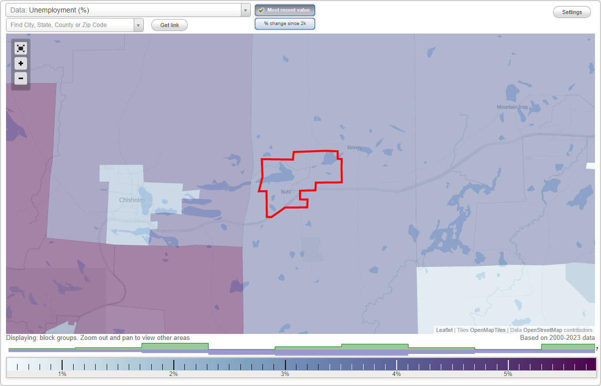 Work and Jobs in Buhl, Minnesota (MN) Detailed Stats Occupations