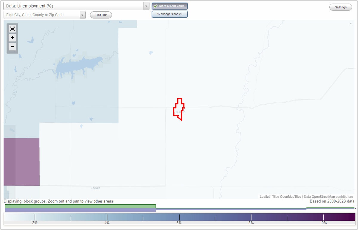 Work and Jobs in Burden, Kansas (KS) Detailed Stats Occupations