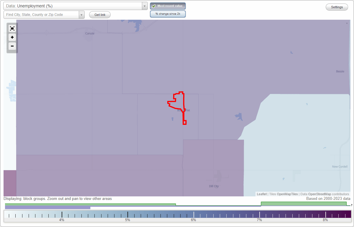 Work and Jobs in Burns Flat, Oklahoma (OK) Detailed Stats Occupations