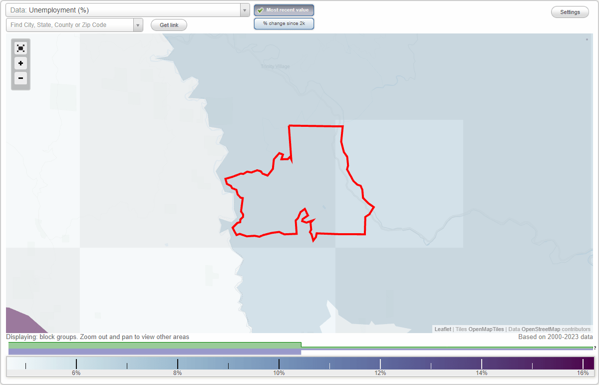 Work and Jobs in Burnt Ranch, California (CA) Detailed Stats